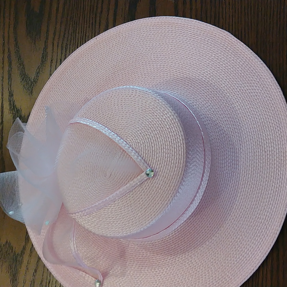 Pink Fancy Hat - Derby, Easter, Church